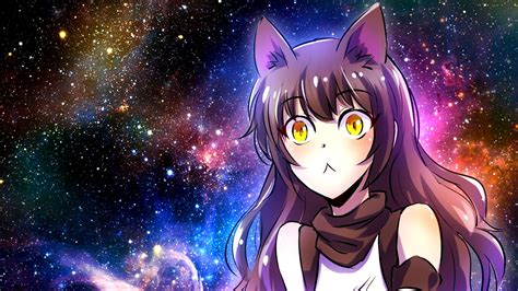 15 Purple Galaxy Anime Girl Wallpaper Tachi Wallpaper