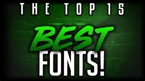 Top Best Free Fonts To Use For Youtube Thumbnailsbanners Vrogue Co