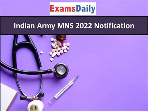 Indian Army Mns 2022 Notification