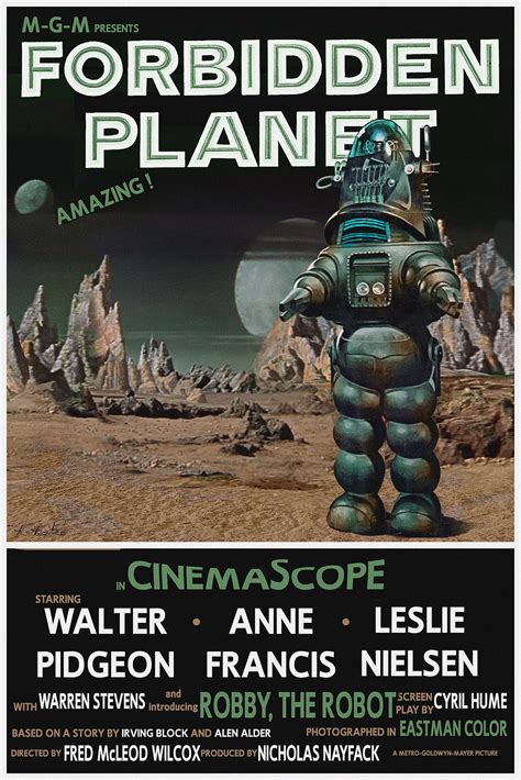 Original Forbidden Planet Posters By Robert Bertie Forbidden Planet Planet Poster Planet Movie