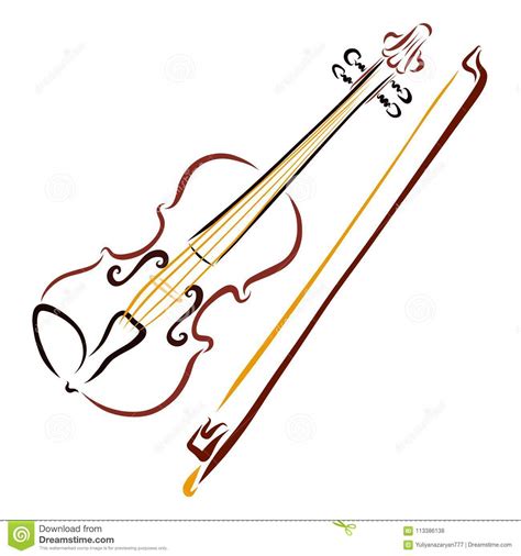 Violin Drawing Free Download On Clipartmag
