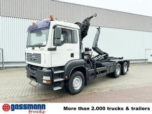 Man Tga X Bb Mit Kran Hiab E Hiduo Hook Lift Truck For