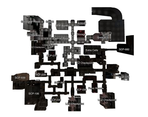 Scp Site Map Layout
