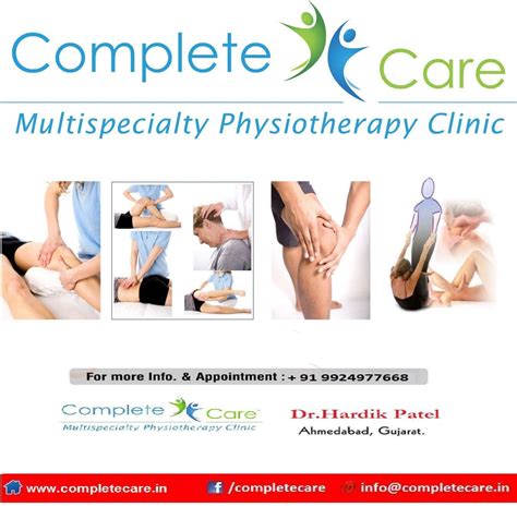 Complete Care Physiotherapy Clinic Thaltej Ahmedabad Dr Hardik