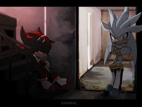 Silver And Shadow By Chickenramendevi On Deviantart Sonic And Shadow