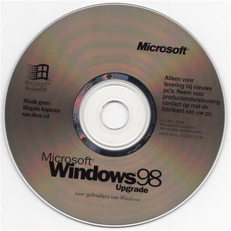 Windows 98 Upgrade Cd Rom Dutch Microsoft Free Download Borrow
