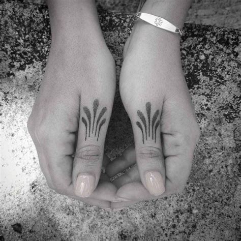 Small Dotwork Tattoos On Thumbs Best Tattoo Ideas Gallery