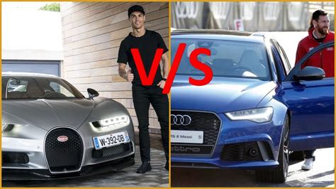 Cristiano Ronaldos Car Collection Vs Lionel Messis Car Collection