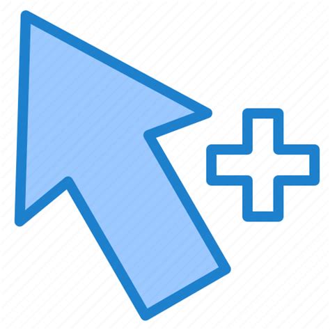 Selection Arrow Point Plus Add Icon Download On Iconfinder