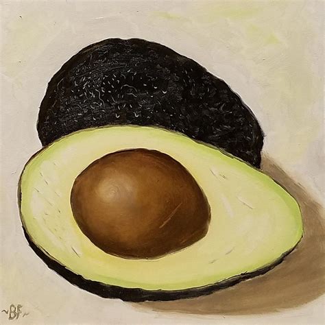 Avocado Painting By Betty Felenchak