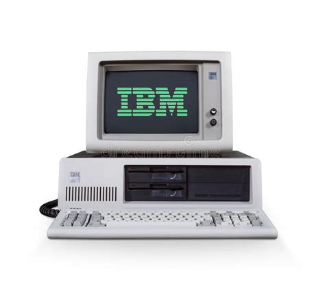 With a price tag of $55,000, only 180 units were produced. IBM computer editorial stock image. Image of antique ...