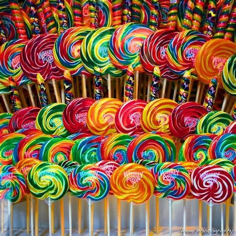 Lollipops Like When I Was A Kid At The Fair In The 1950s And 60s