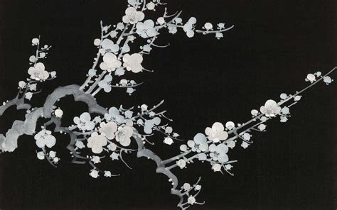 Prunus Fromental Cherry Blossom Wallpaper Handmade Wallpaper