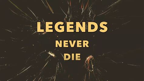 Legends Never Die Lyrics League Of Legends 2017 Youtube