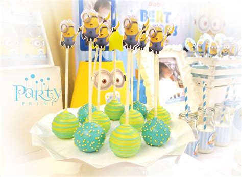 Fiesta baby shower boy baby shower themes baby shower fun baby shower gender reveal shower party baby shower parties baby shower despicable me minion 5th birthday party | fab everyday. Despicable Me / Minions Baby Shower Party Ideas | Photo 6 ...