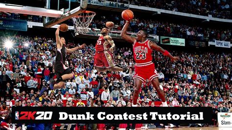 How To Win The Dunk Contest In Nba 2k20 L Dunk Contest Tutorial Youtube