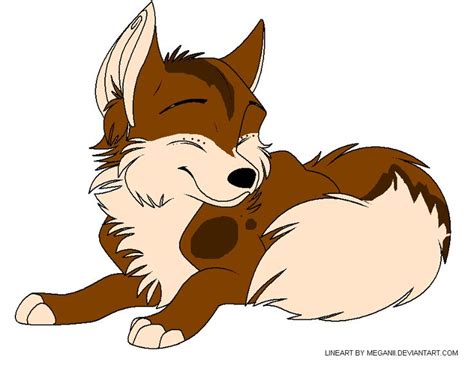 Wolf Pup Design 2 Anime Wolf Puppy Drawing Easy Cartoon Dog