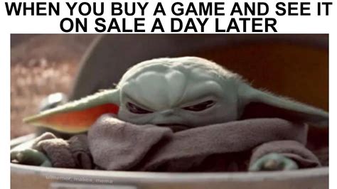 Sorry, but i just can't help myself…. BABY YODA MEMES - YouTube