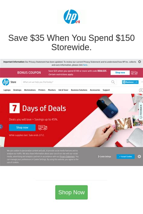 Best Deals And Coupons For Hp Canada In 2020 Coupons Canada