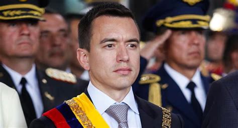 Daniel Noboa Asumi La Presidencia De Ecuador Con Un Llamado A Combatir