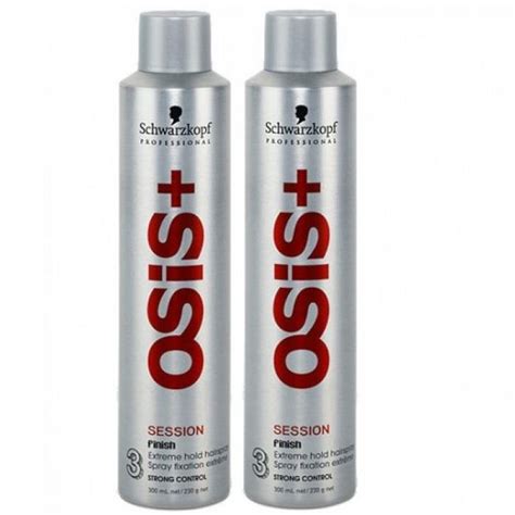 Find many great new & used options and get the best deals for schwarzkopf osis session finish 3 extreme hold schwarzkopf osis hairspray. 300ml Schwarzkopf Osis Session Finis (end 4/20/2017 8:15 PM)