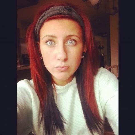 Dyed My Hair Red On Top And Black Underneath Hair