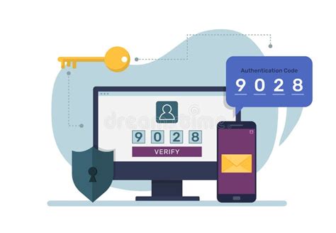 Authentication Code Illustration For Site Verification Pin Code