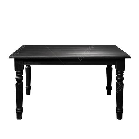 Black Wooden Table Png Photo Table View Old Png Transparent Image
