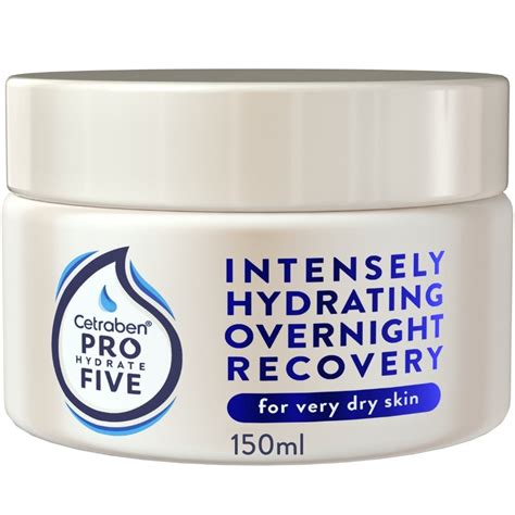 Cetraben Pro Hydrate Five Intensely Hydrating Night Recovery For Dry