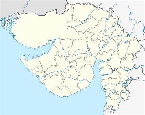 Fileindia Gujarat Location Mapsvg Wikimedia Commons