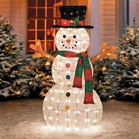 Pre Lit Snowman Outdoor Decor Awesome Buy Sale 48 Outdoor Lighted Pre