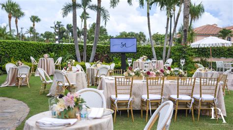 Luxury Summer Wedding At The Colony Hotel Palm Beach Domino Arts