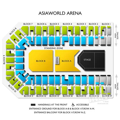 Asiaworld Arena Seating Chart Vivid Seats