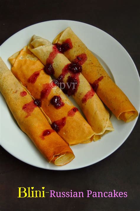 Priya S Versatile Recipes Blini Russian Pancake