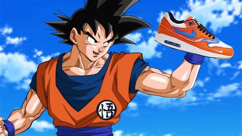 Check Out These Goku Dragon Ball Z X Nike Air Max 1 Customs Sneaker