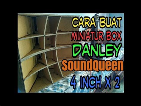 Pembayaran mudah, pengiriman cepat & bisa cicil 0%. DIY miniatur box danley 4 inch - YouTube