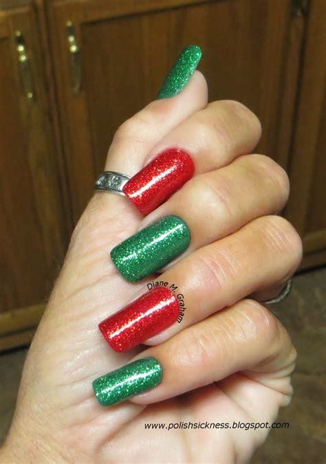 custom nail solutions add  festive merry manicure   nails  holiday season