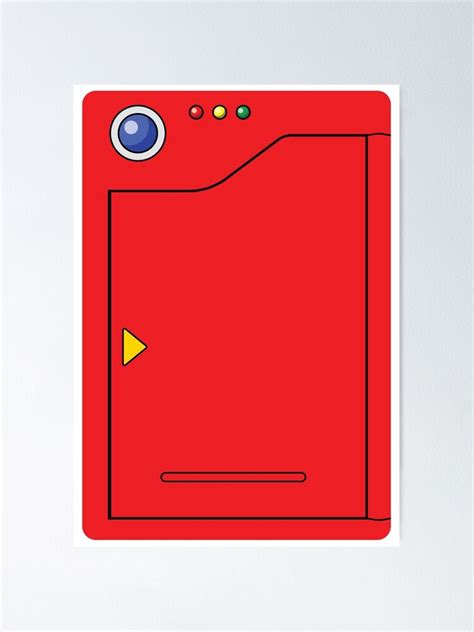 Original Pokedex Poster For Sale By Snidget Redbubble