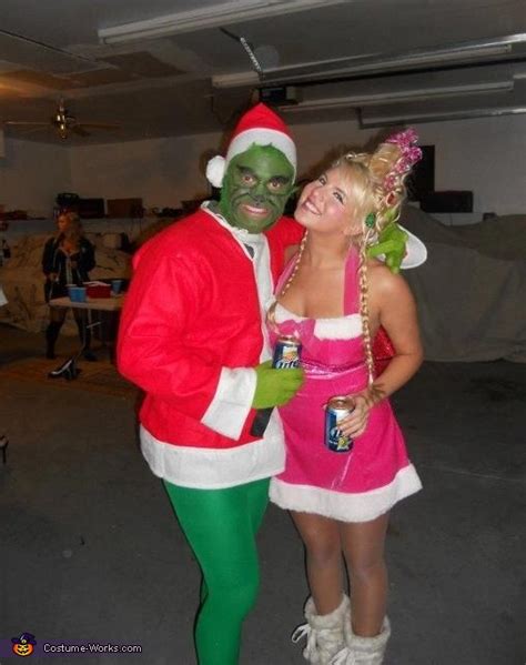 The Grinch And Cindy Lou Who Couple Costume Photo 45