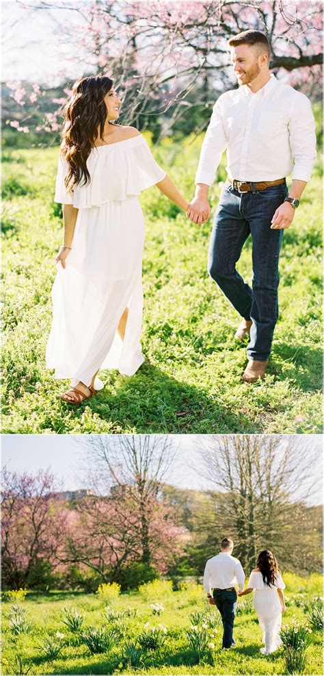 Engagement Outfit Ideas A Flowy Dress With Him In Jeans And His Shirt Tucke Engagement