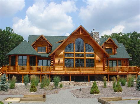 Eastern Adirondack Home And Design Modular Log Homes Employ The 432897