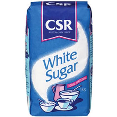 Sugar And Sweetners Csr White Sugar 1kg Melbourne Office Supplies