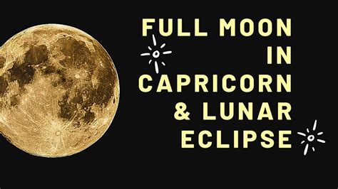 Full Moon In Capricorn Lunar Eclipse July 4 5 2020 🌝 111 Divine