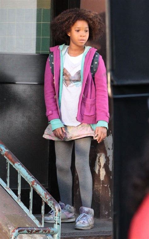 Quvenzhane Wallis In Stars On The Set Of ‘annie On Stylevore