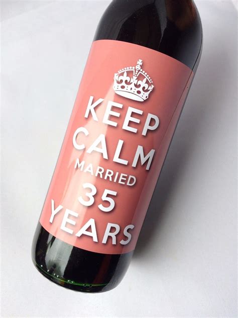 Price of gasoline when you were married: KEEP CALM 35th CORAL WEDDING ANNIVERSARY MARRIED 35 YEARS ...