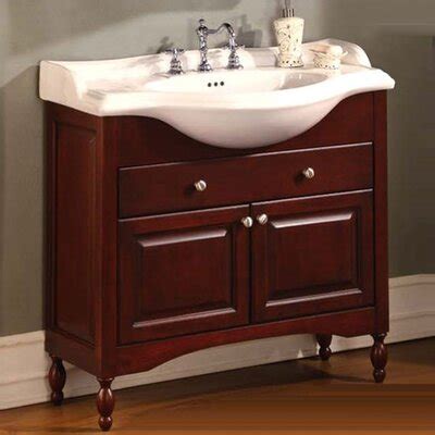 38 inch single sink narrow depth furniture bathroom vanity. Windsor 26", 30", 34" or 38" Narrow Depth Bathroom Vanity ...