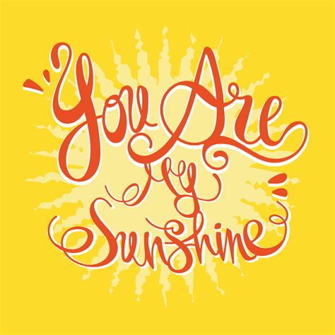You Are My Sunshine Tradução Ensino