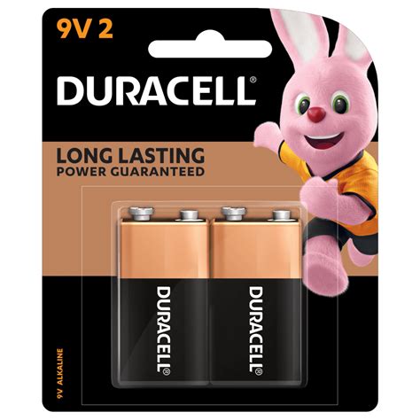 Duracell Alkaline 9v Batteries