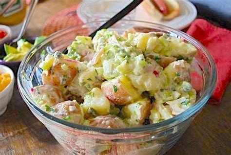 Summer Bbq Side Dish Lightened Potato Salad Eating Made Easy