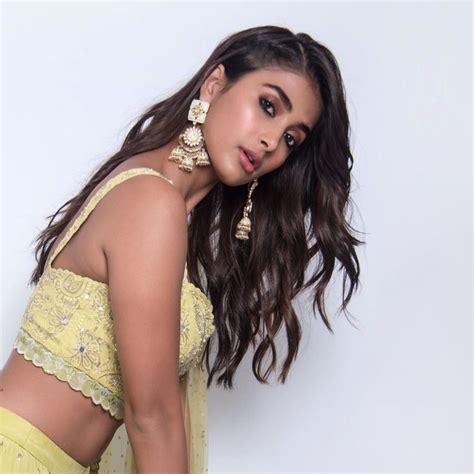 Pooja Hegde Looks Ravishing In A Yellow Lehenga In These Pictures The